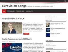 Tablet Screenshot of eurovisionsongs.net